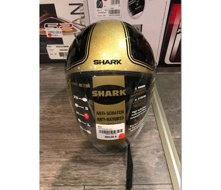 Casque Jet Shark RST Helmet Sassy Or