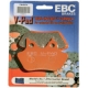 Plaquettes de freins EBC Big Twin de 00 a 07 exept FXST/FLSTS