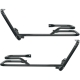CRASH BARS SACOCHES RIGIDES CHROMES OU NOIRS POUR FLHT/FLHR/FLTR SAUF FLHX/FLTRX 08/13