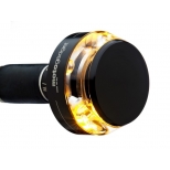 CLIGNOTANT EMBOUT DE GUIDON M BLAZE DISC MOTO GADGET CHROME OU NOIR