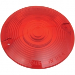 LENTILLE CLIGNOTANT ROUGE OU ORANGE AVEC CERCLE INTERIEUR BLEU