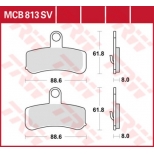 PLAQUETTE DE FREIN TRW MCB 813 SV