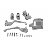 KIT COMPLET D'HABILLAGE DE COCOTTES CHROMEES POUR HARLEY TOURING