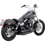 ECHAPPEMENT VANCE & HINES SHORTSHOTS STAGGERED NOIR POUR DYNA 12/14