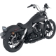 ECHAPPEMENT VANCE & HINES SHORTSHOTS STAGGERED NOIR POUR DYNA 06/11