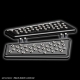 MARCHE PIEDS SET SCREWS EN VIVID BLACK POUR TOURING