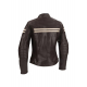 Blouson cuir Lady Stripe