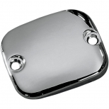 COUVRE MAITRE CYLINDRE AV STYLE MIROIR CHROME BIG TWIN/XL