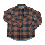 RIDER SHIRT DENVER RIVER RUSTY BROWN