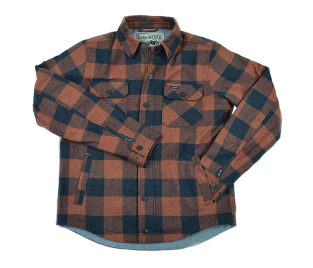 RIDER SHIRT DENVER RIVER RUSTY BROWN