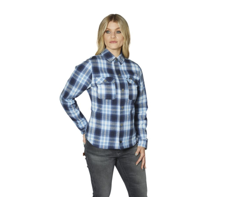 RIDERSHIRT SEATTLE RIDER SHIRT BLUE LADY ROKKER