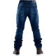 PANTALON OVERLAP STREET SMALT